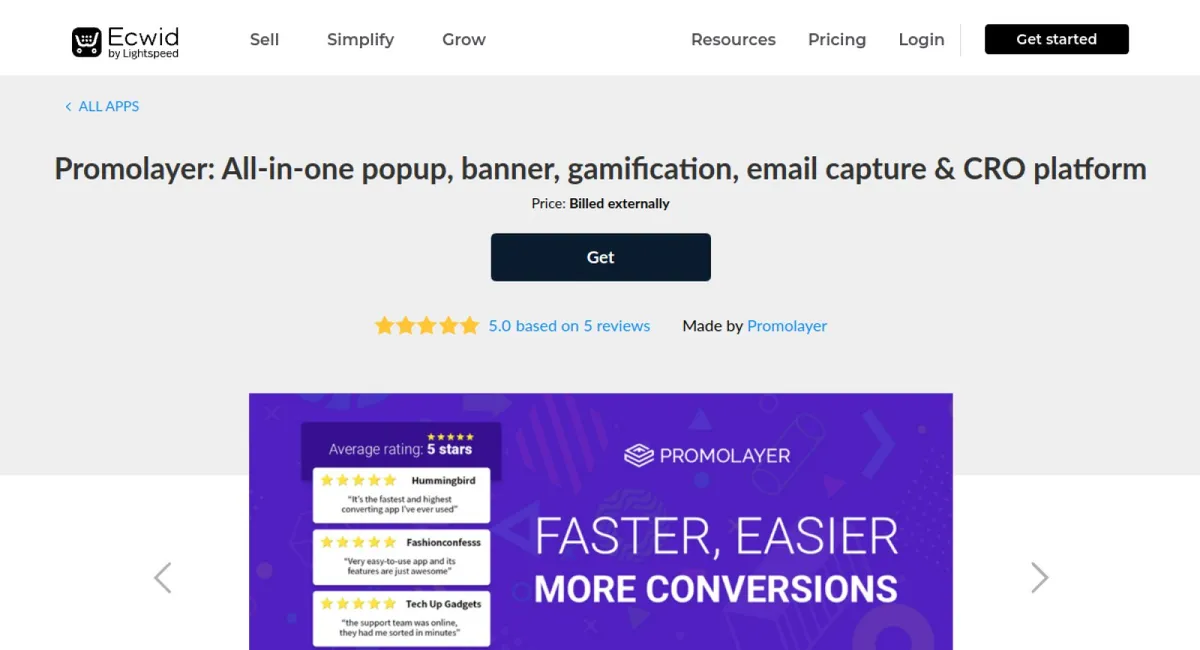 Promolayer: All-in-one popup, banner, gamification, email capture & CRO platform cover