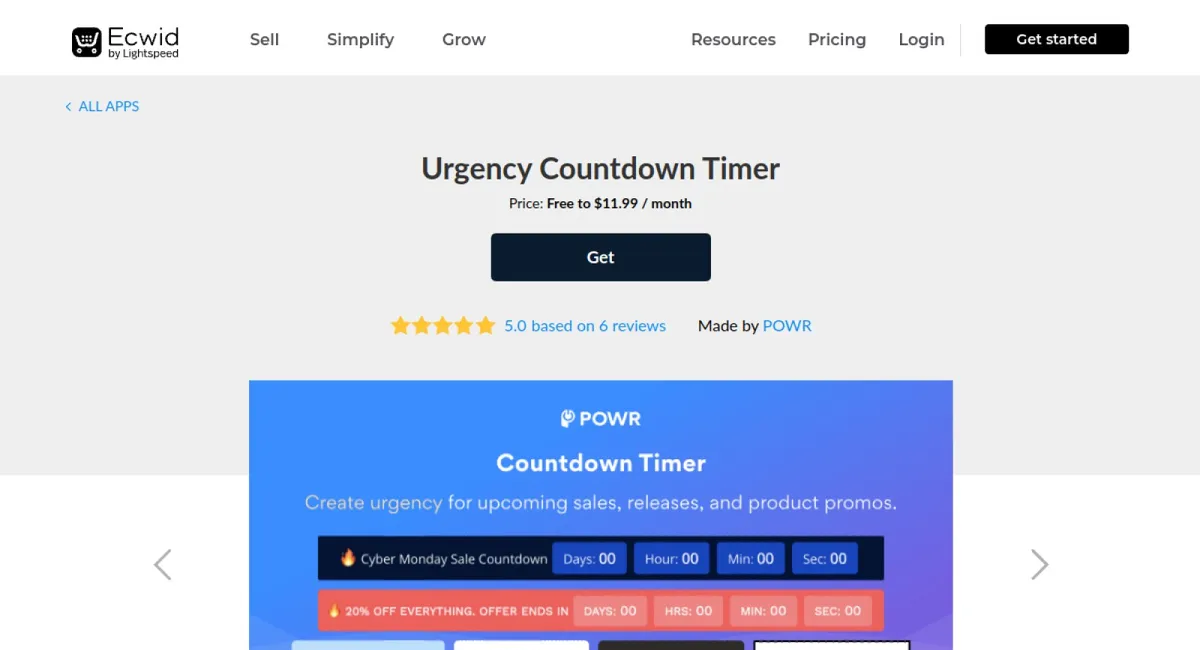 Urgency Countdown Timer cover