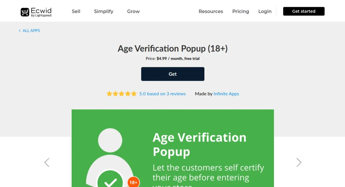 Age Verification Popup (18+) cover
