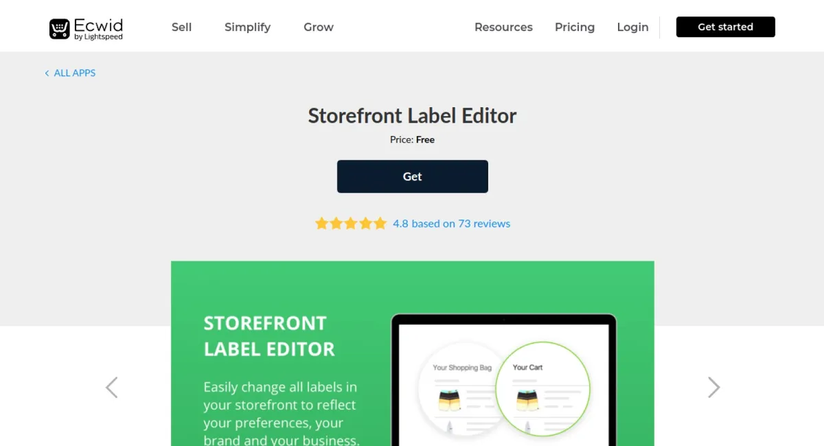 Storefront Label Editor cover