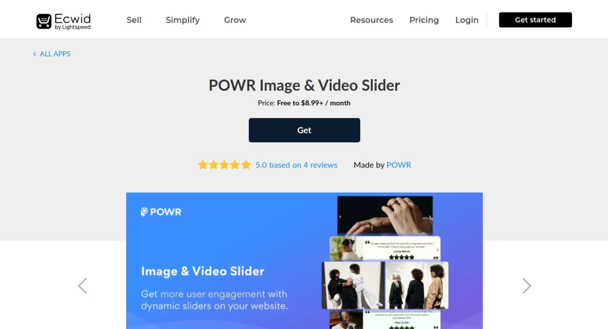 POWR Image & Video Slider cover