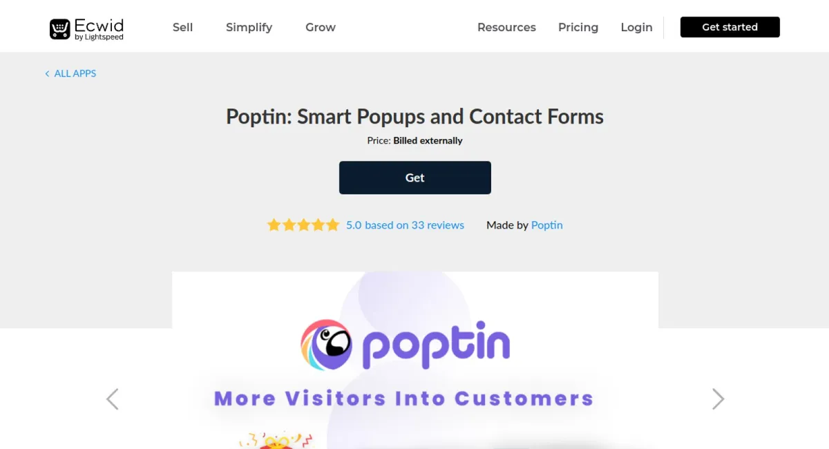 Poptin: Smart Popups and Contact Forms cover
