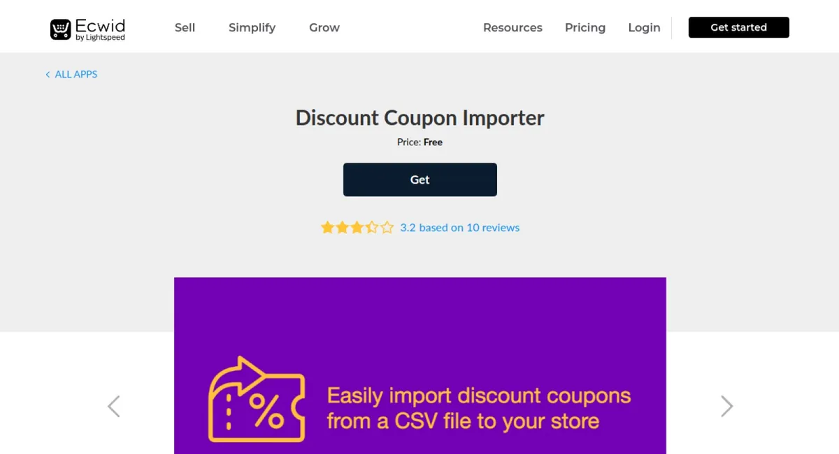Discount Coupon Importer cover