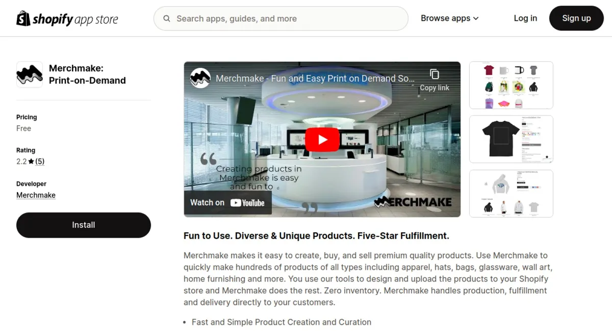 Merchmake: Print‑on‑Demand cover