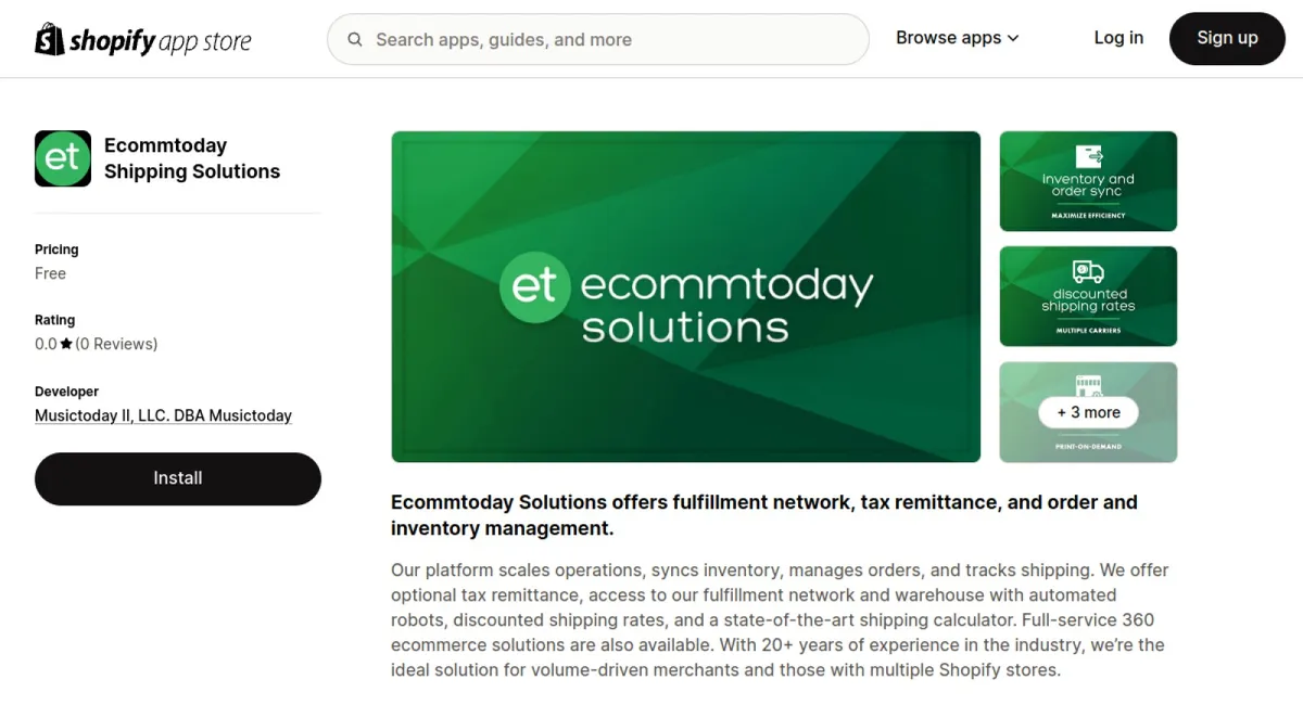 Ecommtoday Shipping Solutions cover