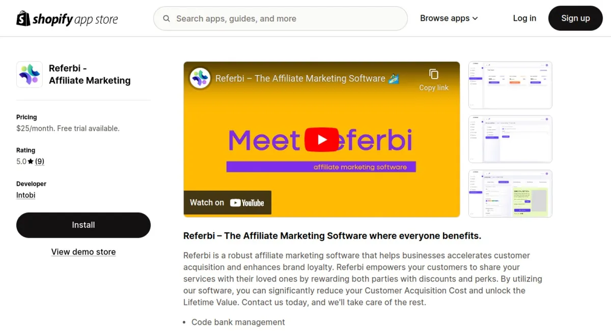 Referbi ‑ Affiliate Marketing cover