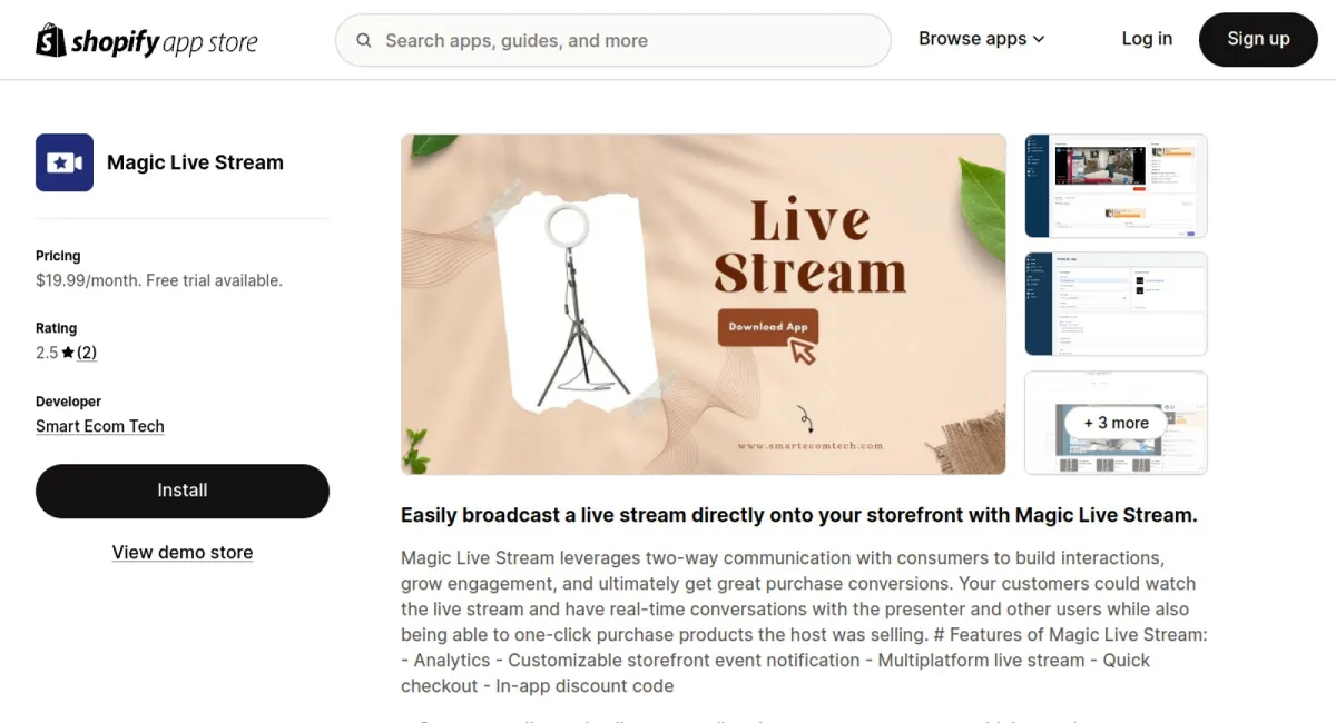 Magic Live Stream cover