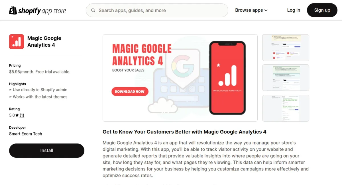 Magic Google Analytics 4 cover