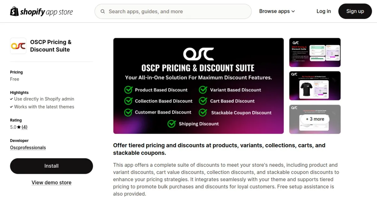 OSCP Pricing &amp; Discount Suite cover