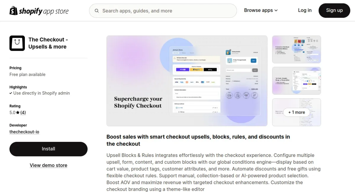 Checkout Boost Upsells &amp; more cover