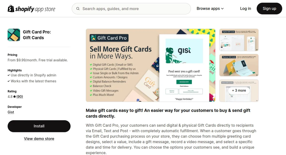 Gift Card Pro: Gift Card Suite cover