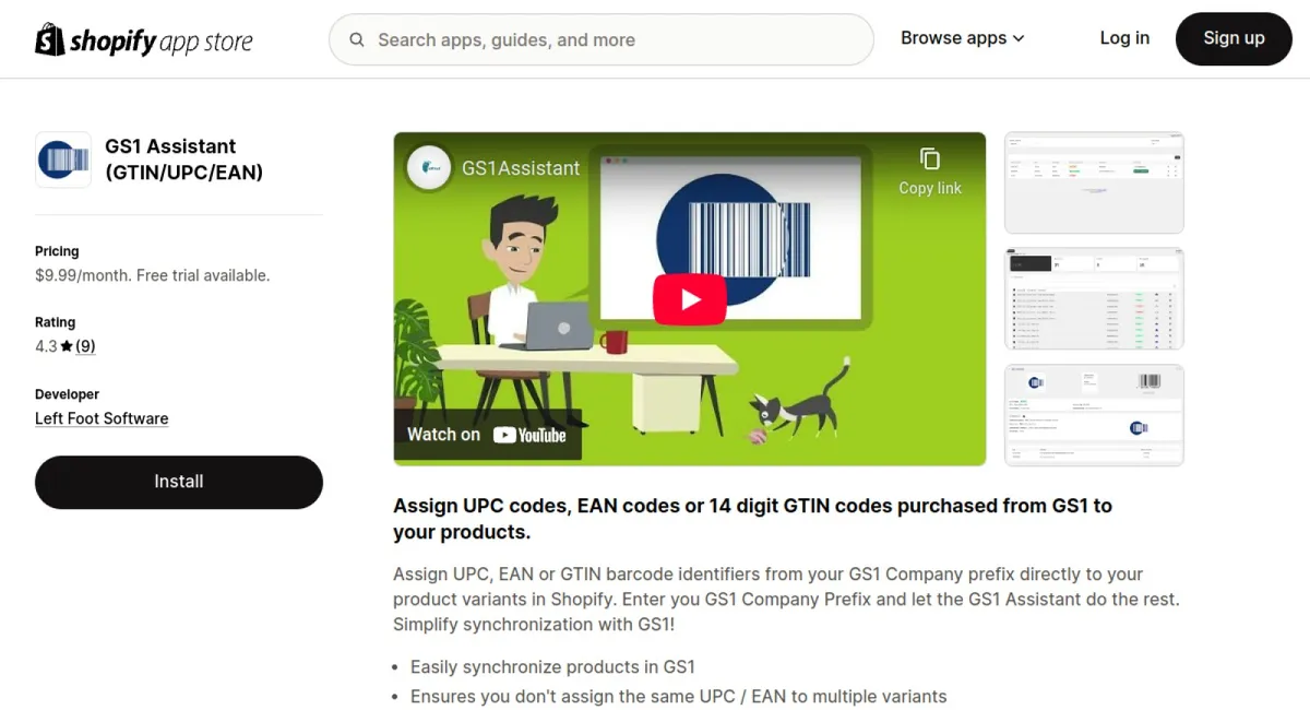 GS1 Assistant (GTIN UPC EAN) cover