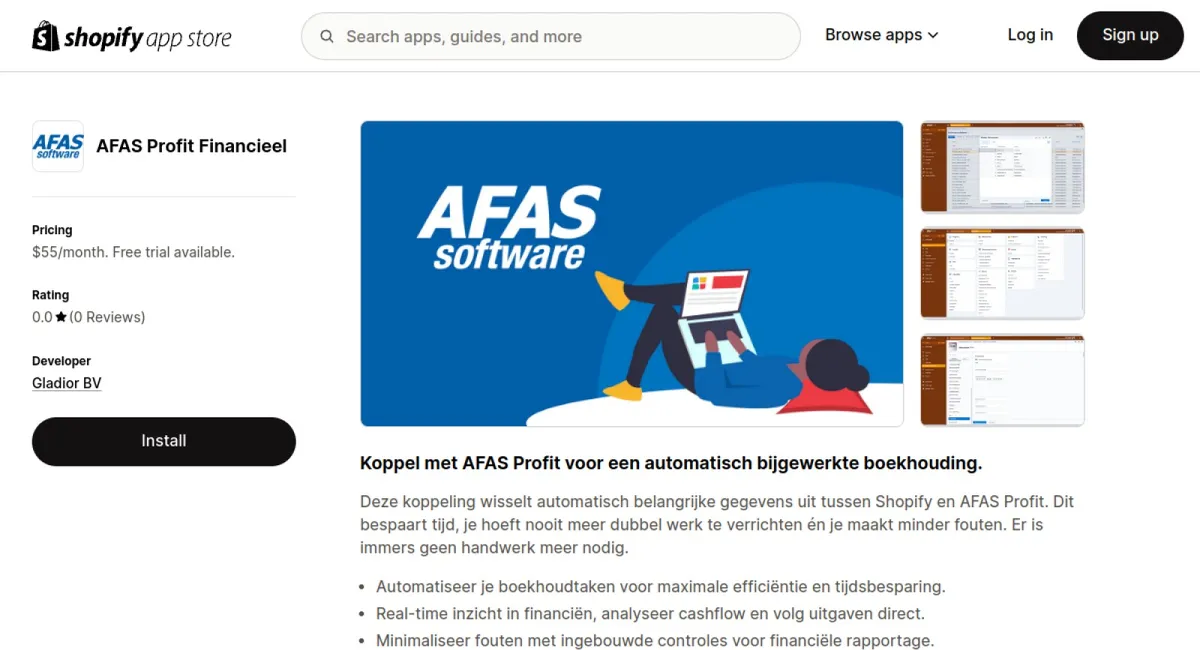 AFAS Profit Financieel cover