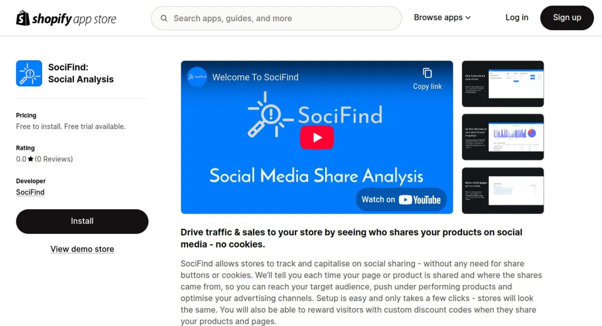 SociFind: Social Analysis cover