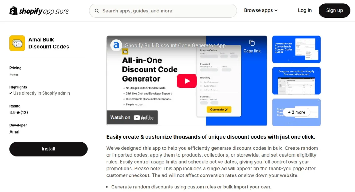Amai Bulk Discount Codes cover