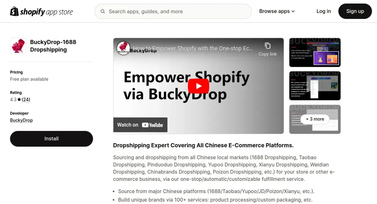 BuckyDrop‑1688 Dropshipping cover