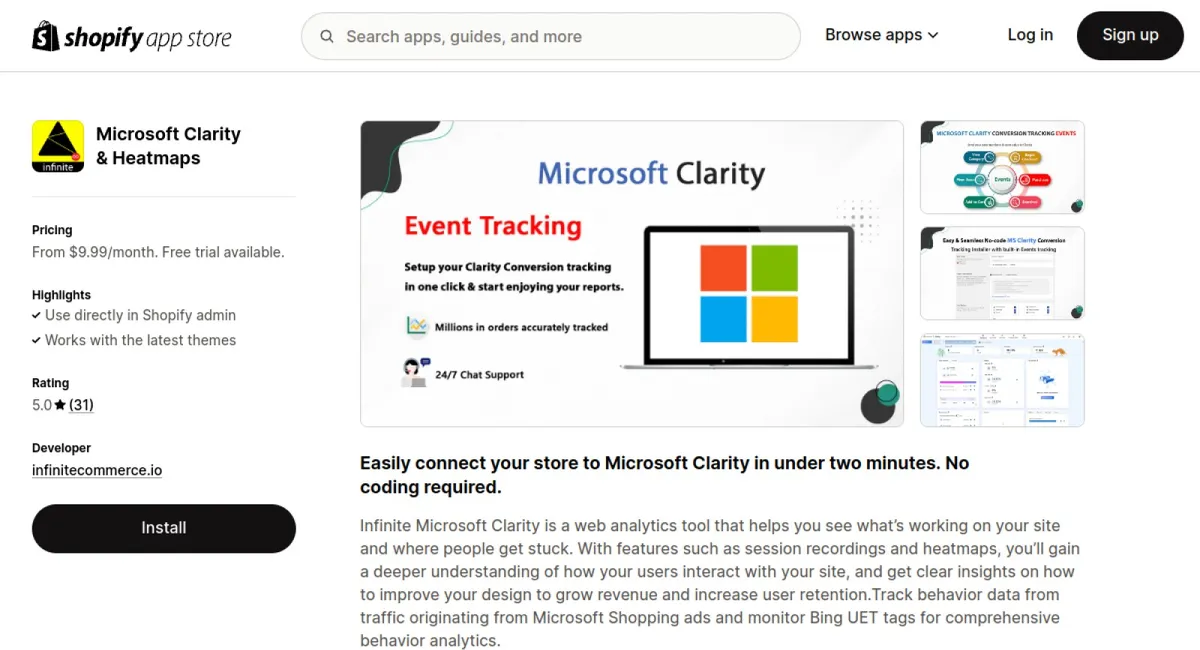 ∞ Microsoft Clarity &amp; Heatmap cover