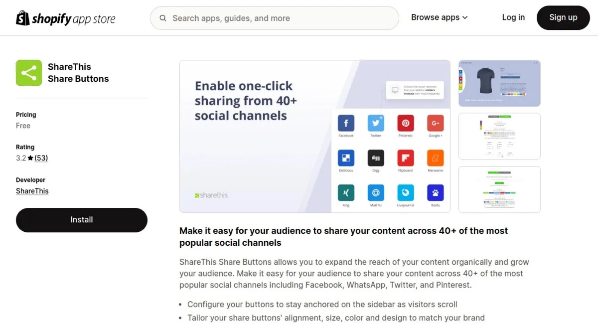 ShareThis Share Buttons cover