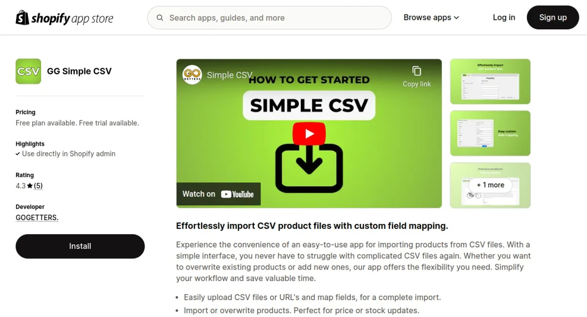 Simple CSV Import cover