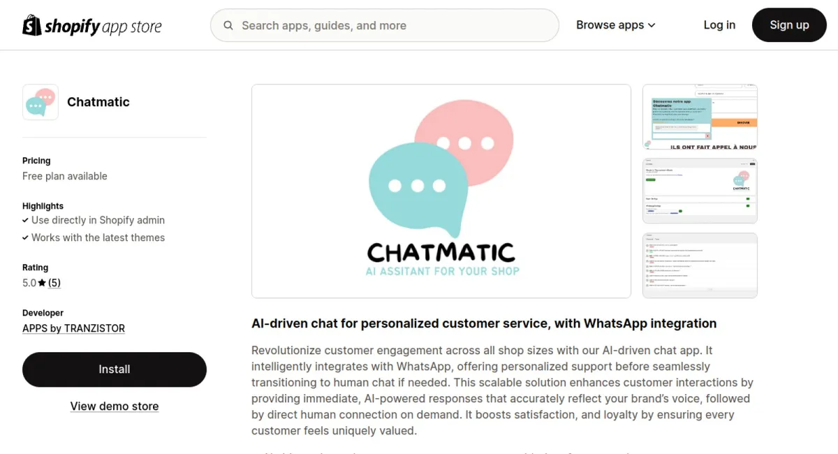 Chatmatic cover