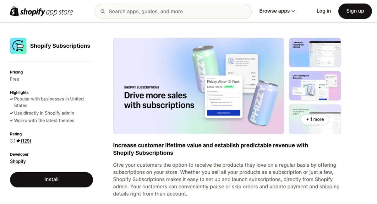 Shopify Subscriptions cover