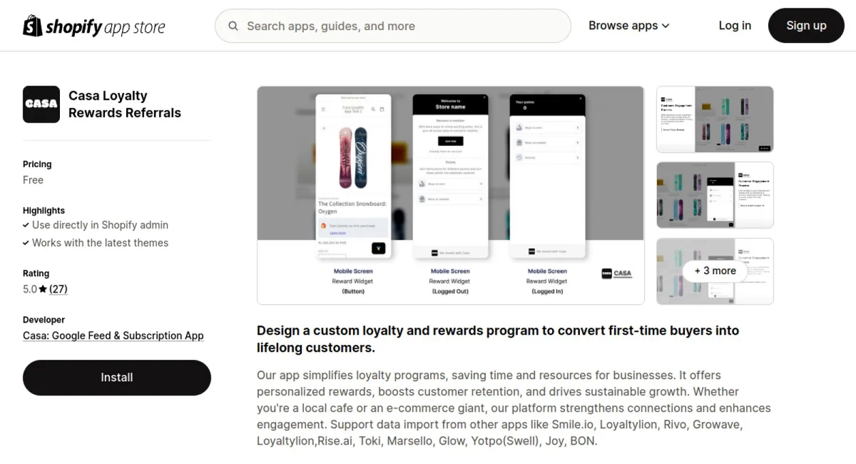 Casa Loyalty Program &amp; Rewards cover