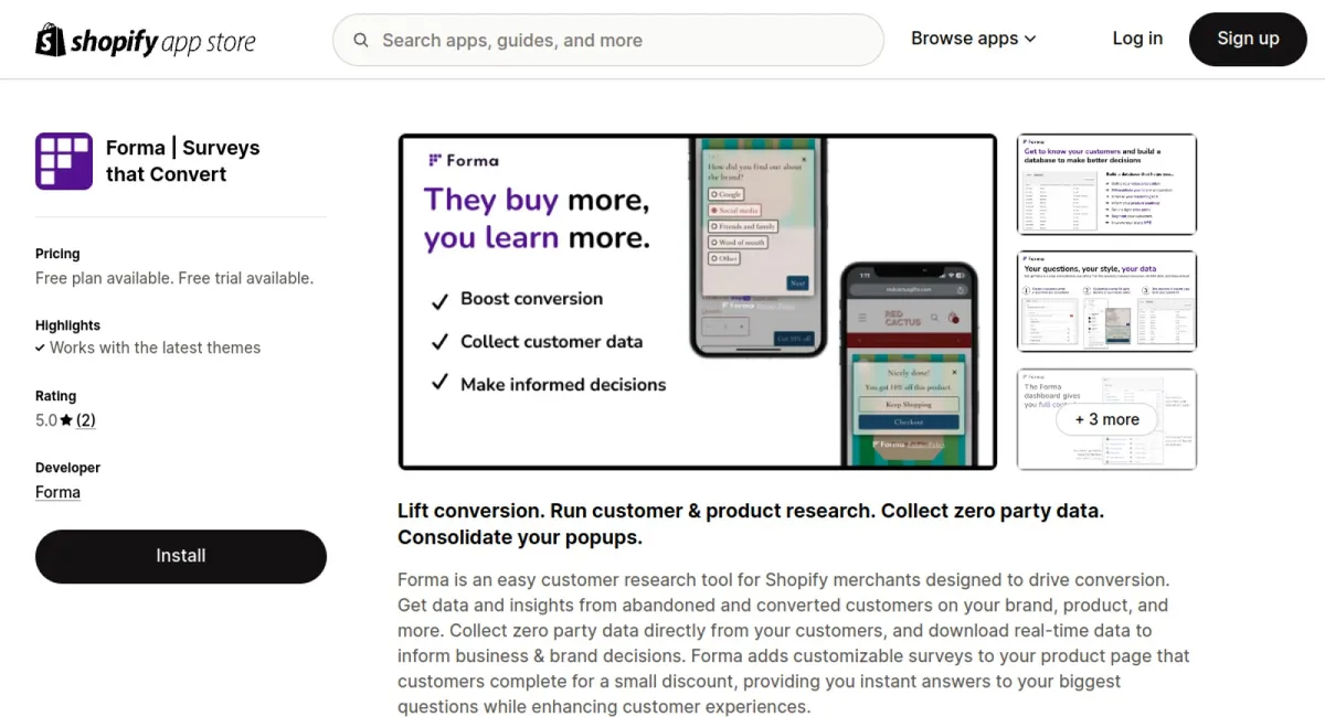 Forma | Surveys that Convert cover