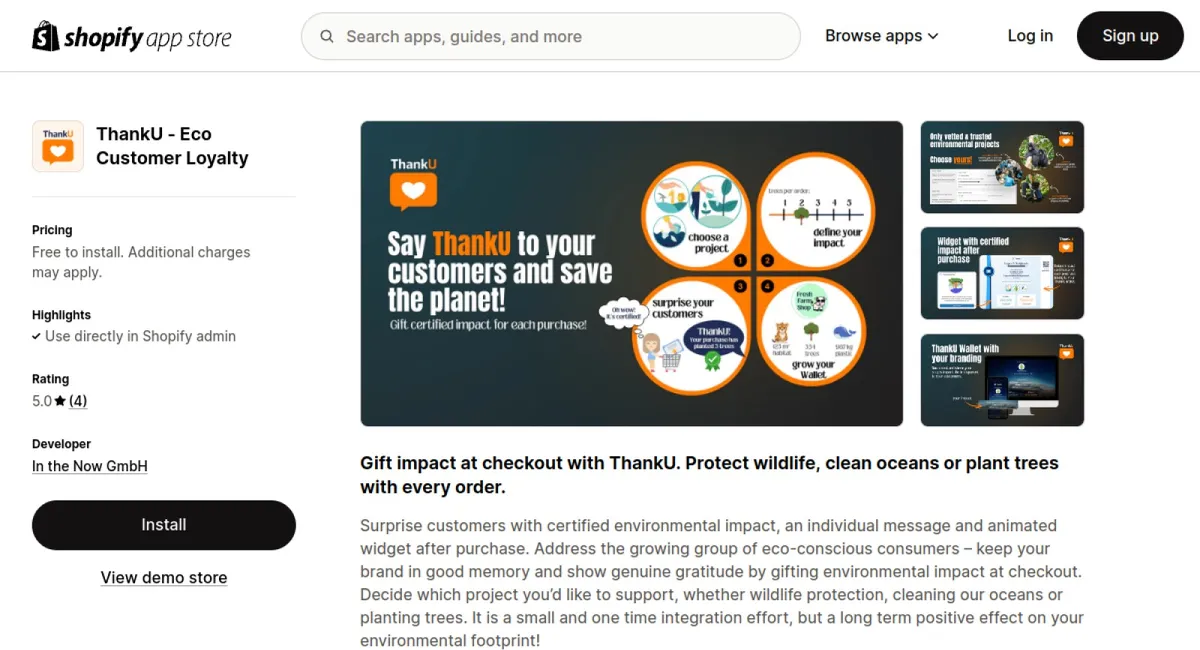 ThankU ‑ Eco Customer Loyalty cover