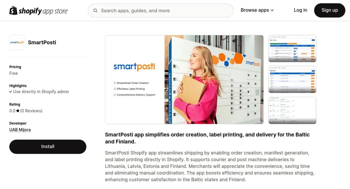 SmartPosti cover