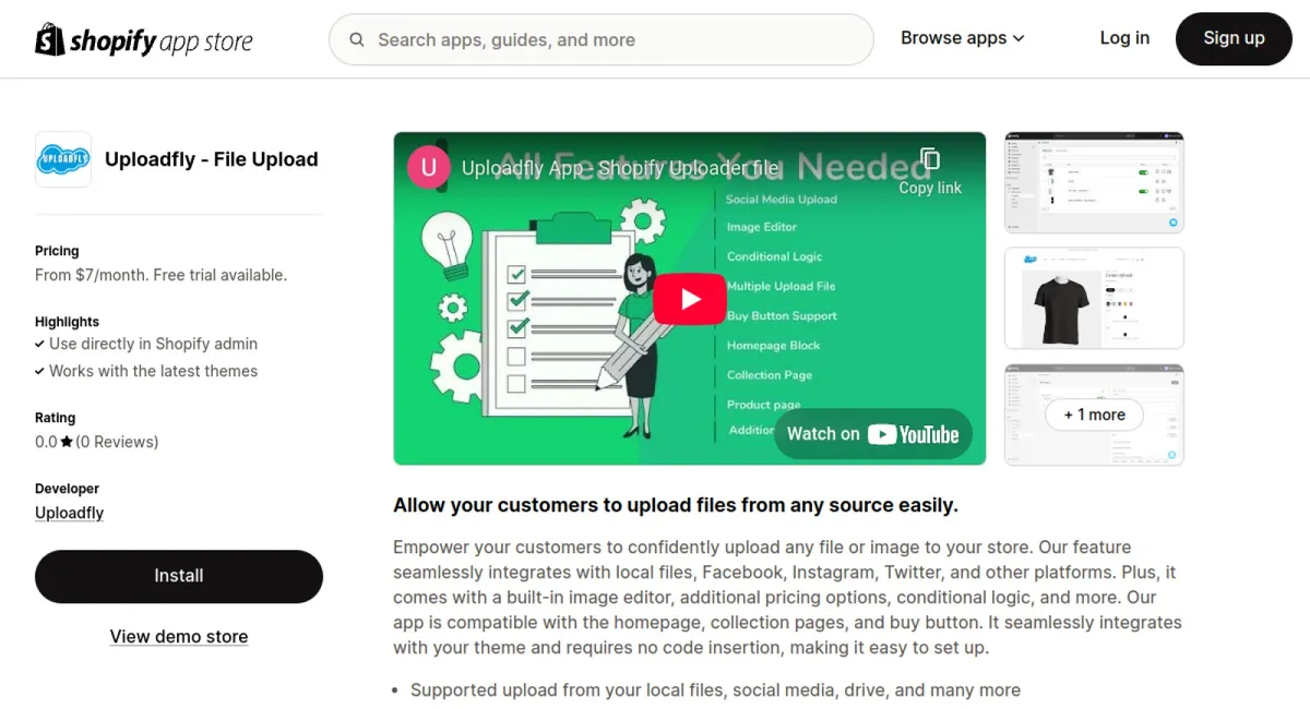 Uploadfly ‑ File Upload cover