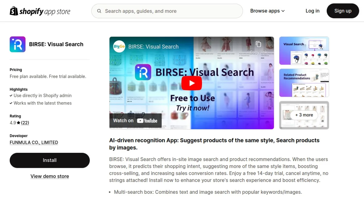 BIRSE: Visual Search cover