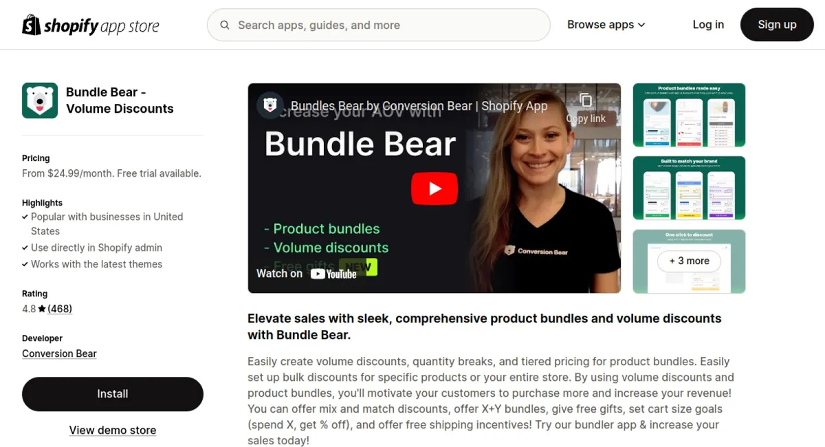 Bundle Bear ‑ Volume Discounts cover