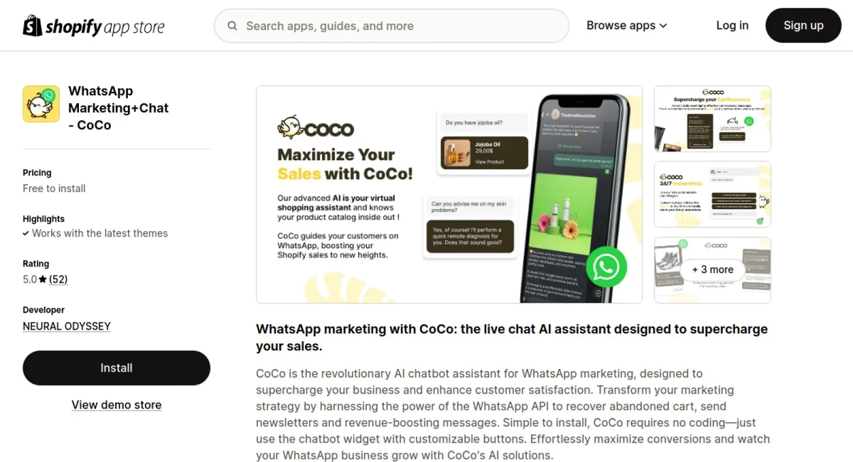 Coco: AI WhatsApp Marketing cover