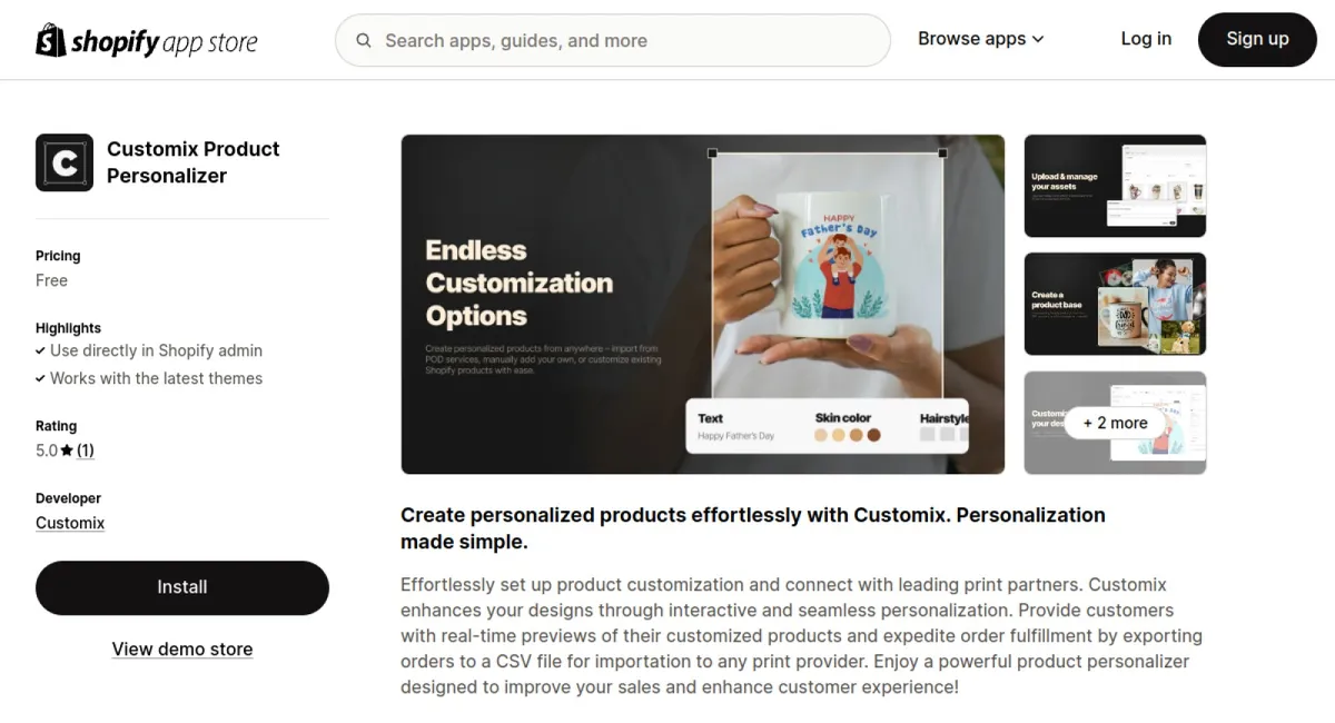 Customix Product Personalizer cover