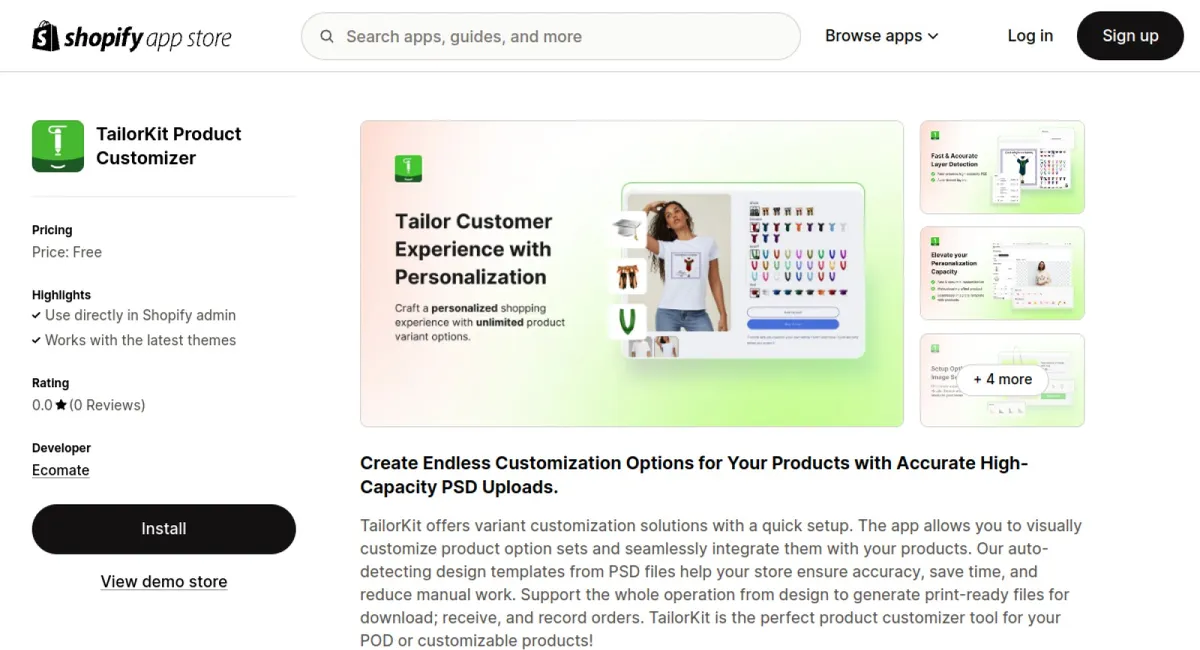 TailorKit Product Personalizer cover