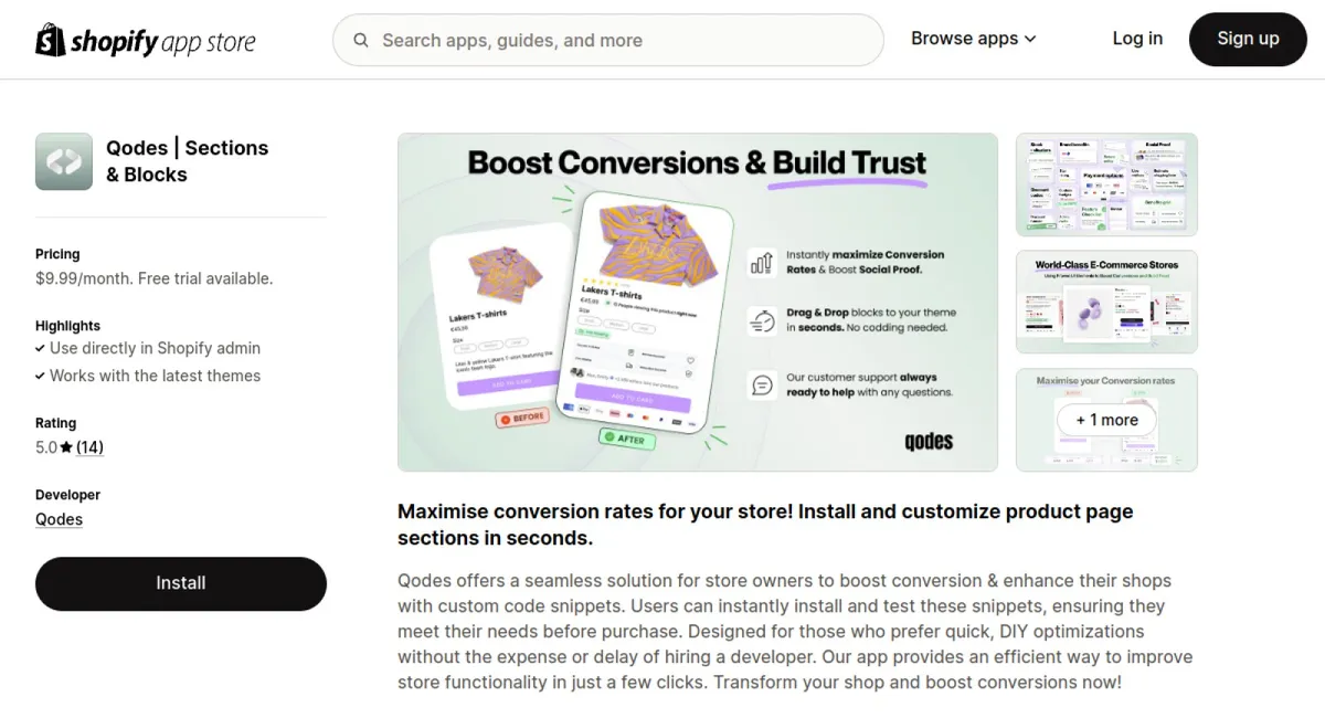 Stack | Conversion booster cover