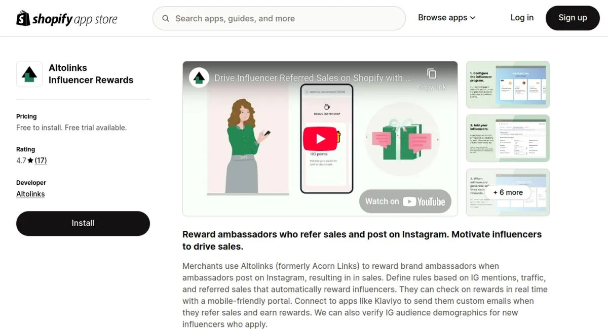 Altolinks Influencer Rewards cover