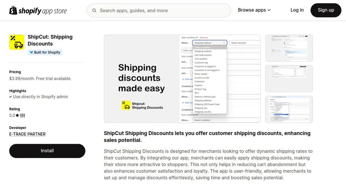 Free Shipping Discounts ‑ SC cover