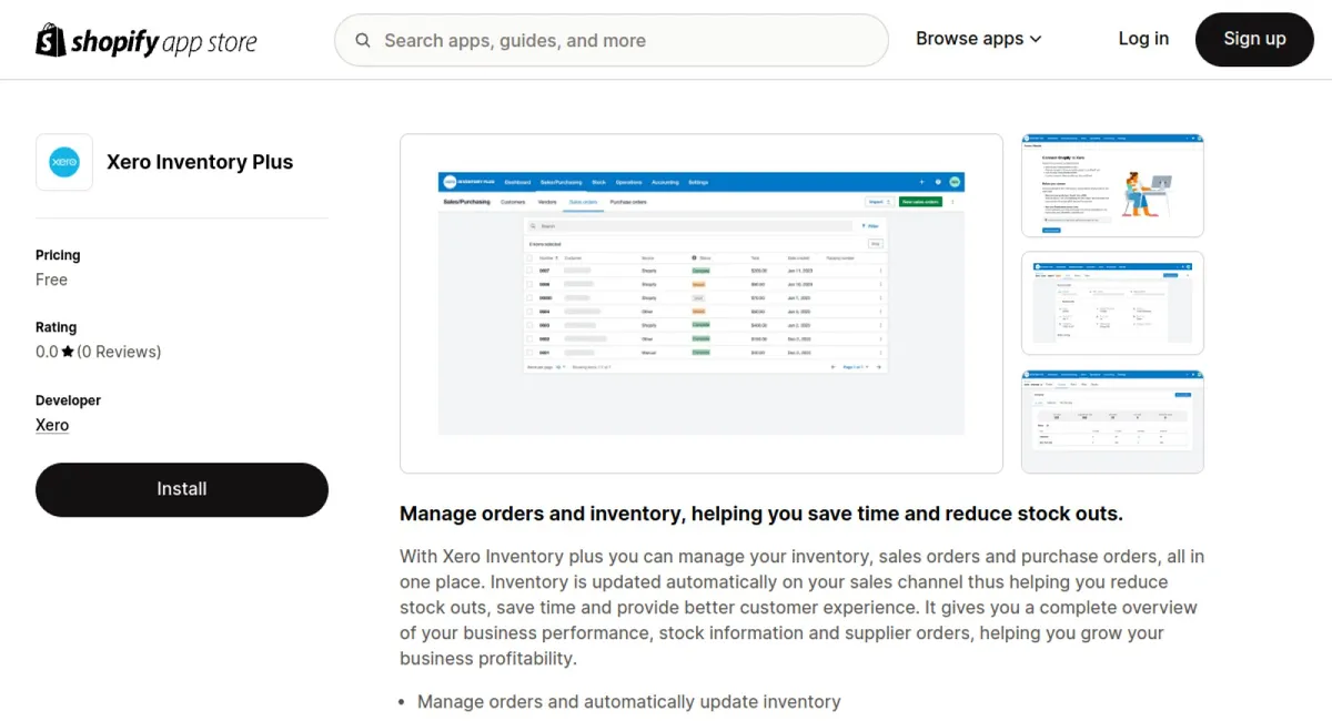 Xero Inventory Plus cover