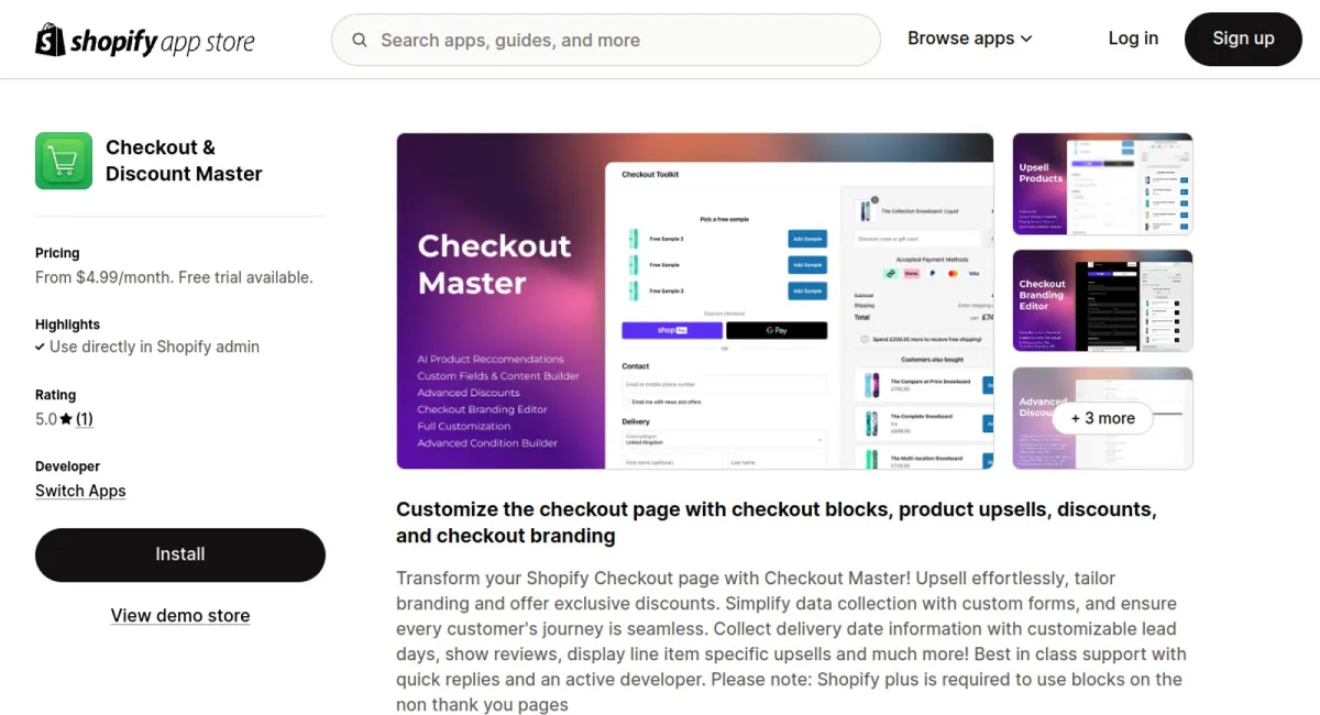 Checkout &amp; Discount Master cover