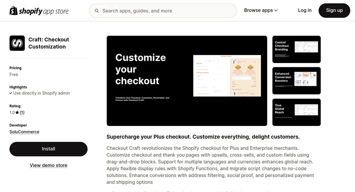 Craft: Checkout Customization cover