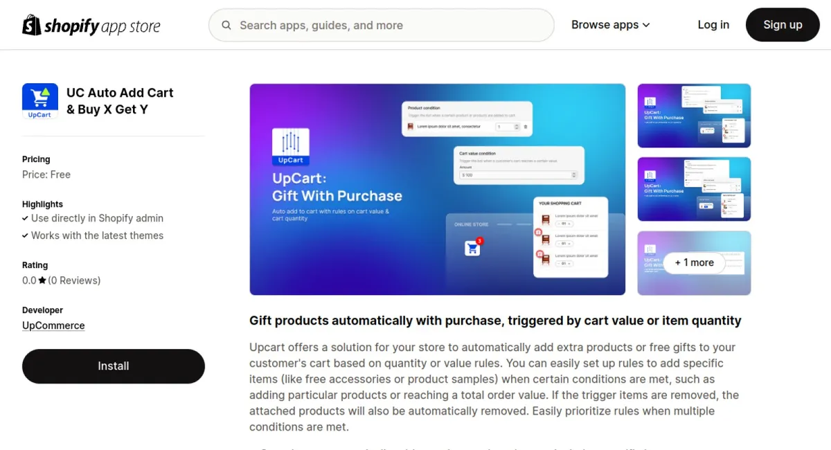 AutoCart: Auto Add Cart &amp; BOGO cover