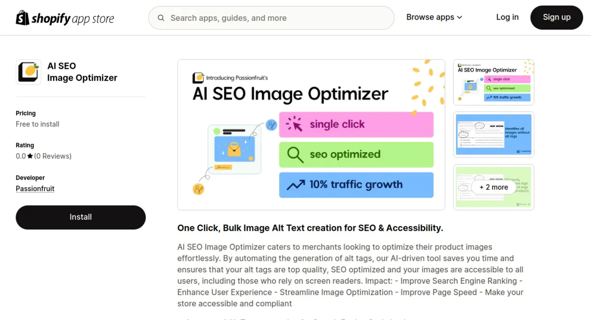 AI SEO Image Optimizer cover