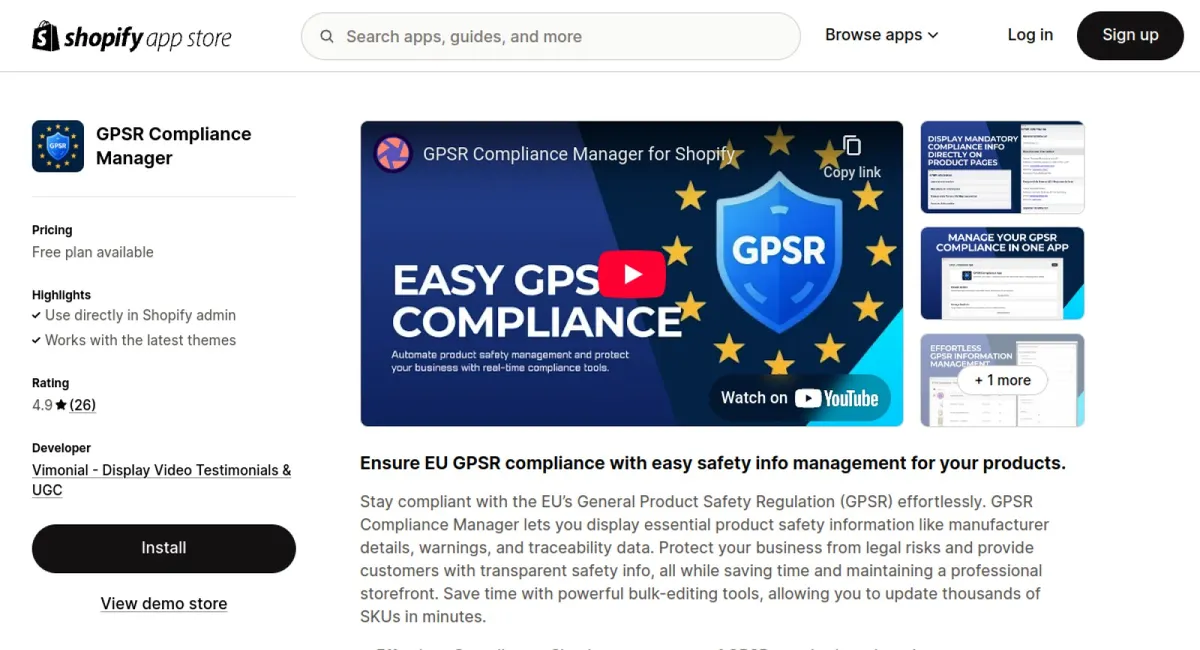 GPSR Compliance Manager cover