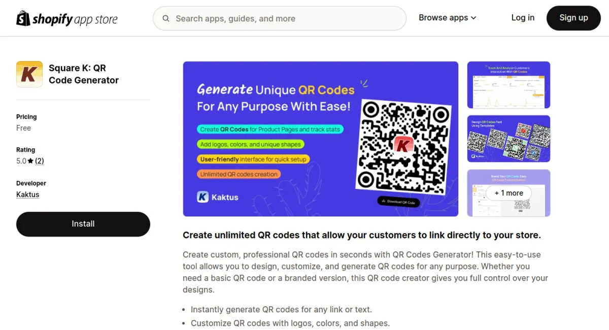 K: QR Code Generator Hub + AI cover