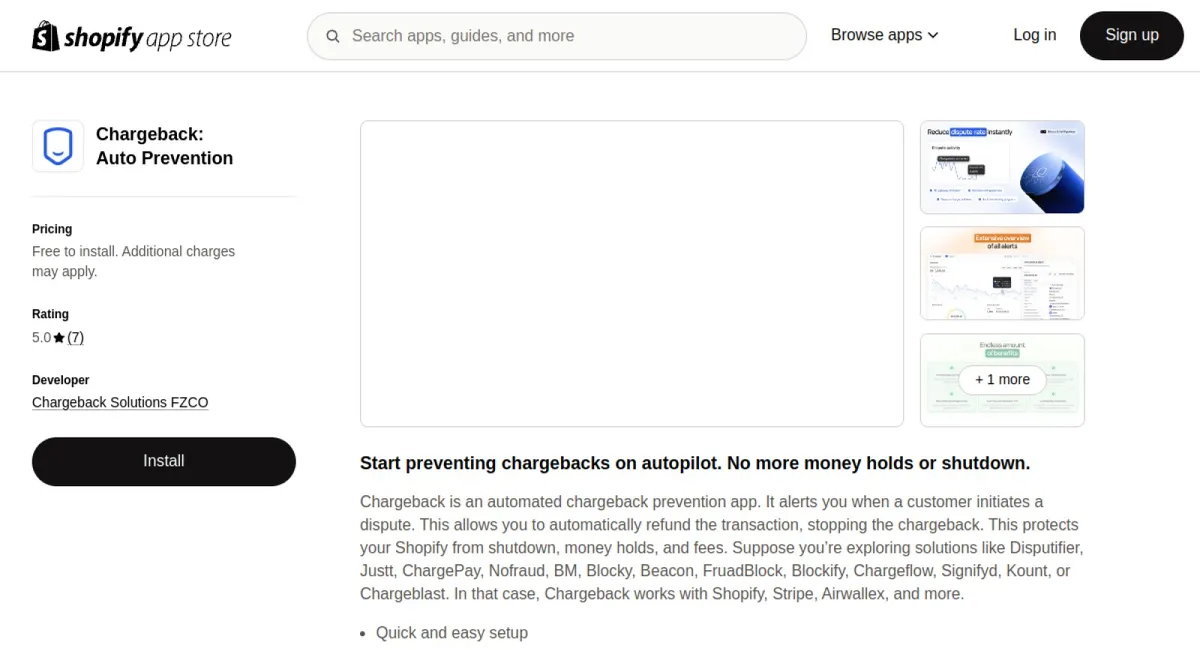 Chargeback: Auto Prevention cover
