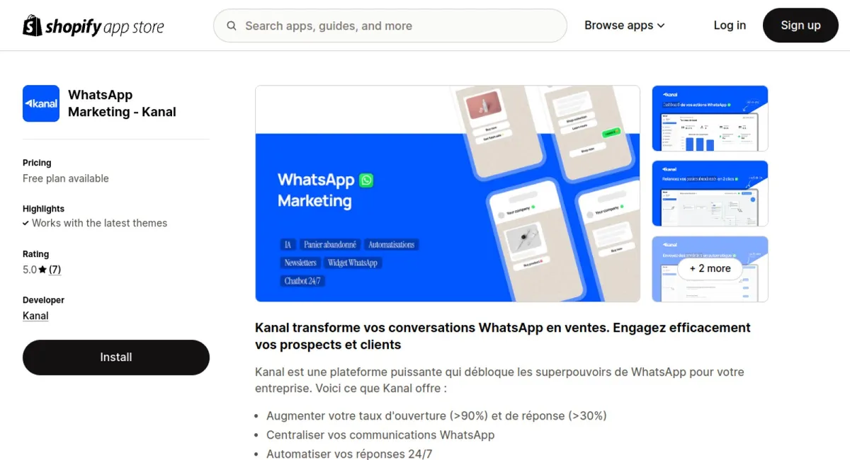 Kanal: WhatsApp Marketing+Chat cover