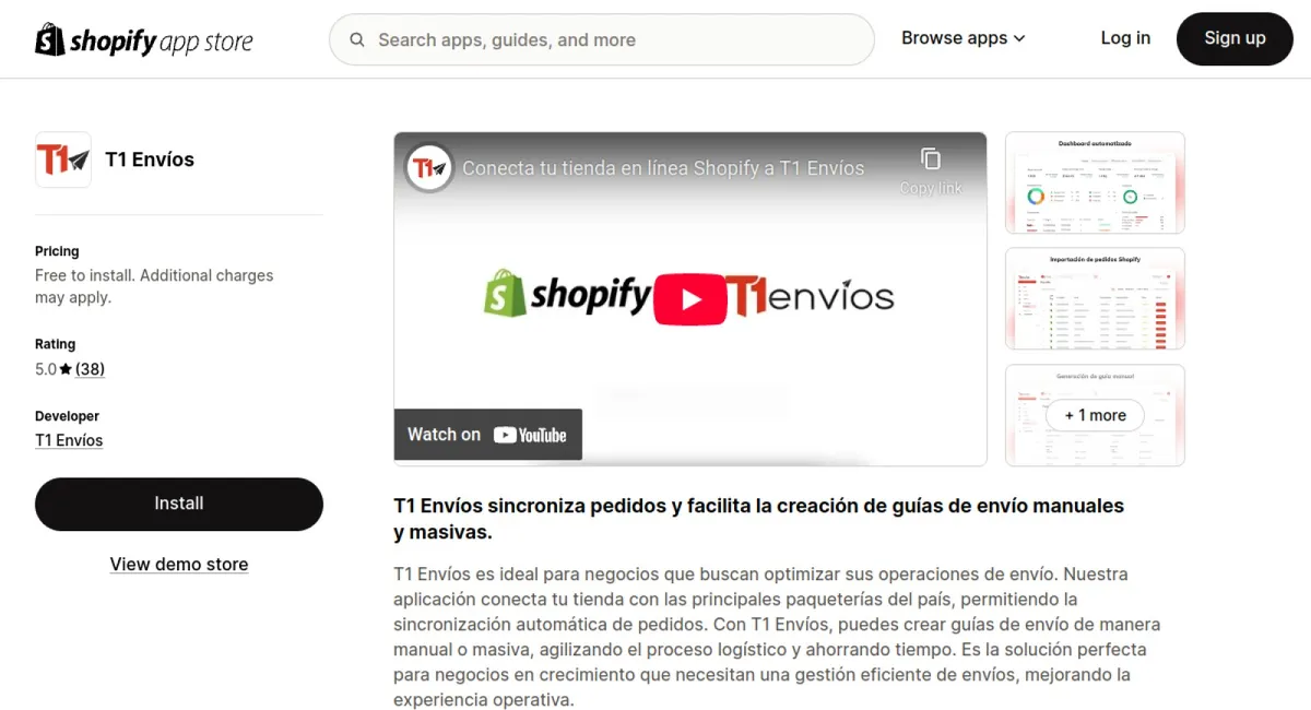 T1 Envíos cover
