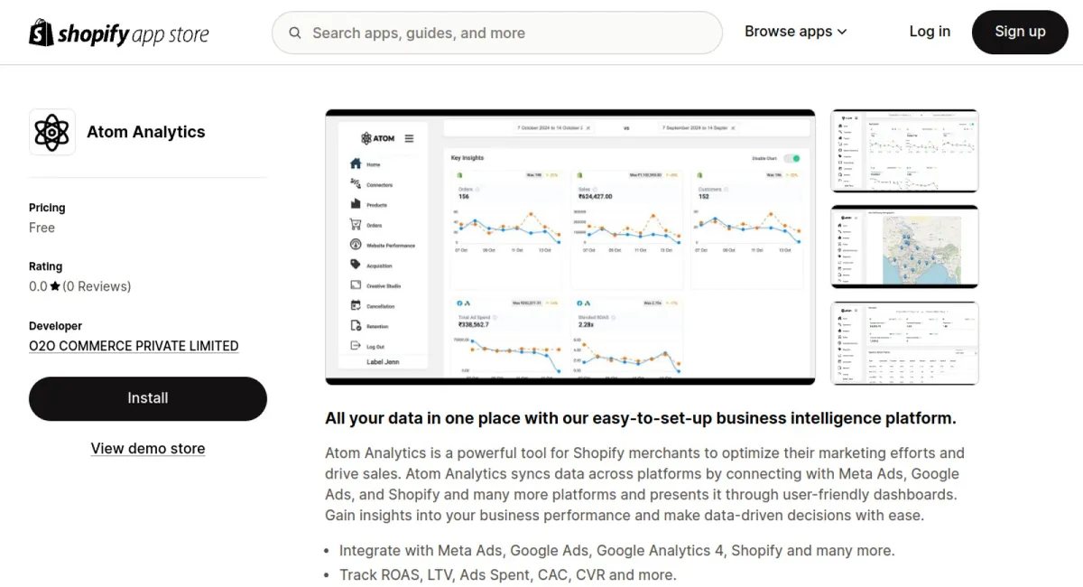 Atom Analytics cover