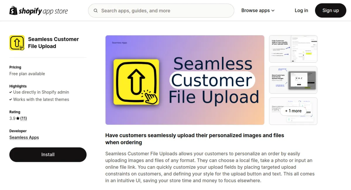 Seamless Customer File Upload cover